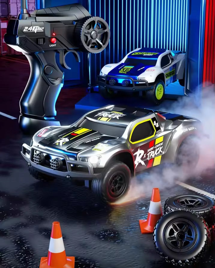 hb rc car 1:36 scale 4wd high speed off road remote control truck designed for kids and rc hobby fans outdoor and indoor